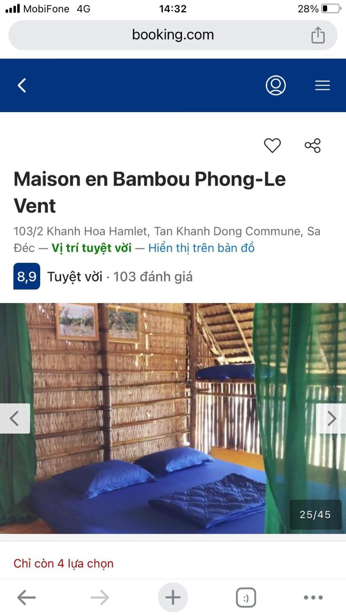 Maison En Bambou Phong-Le Vent Apartman Sa Dec Kültér fotó