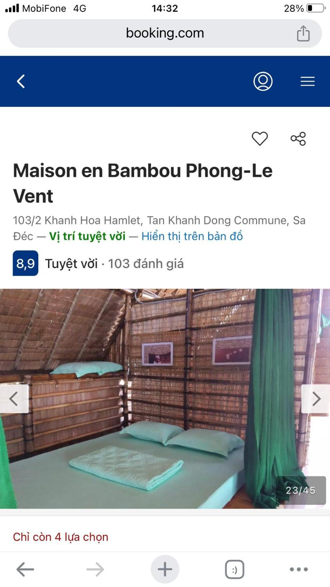 Maison En Bambou Phong-Le Vent Apartman Sa Dec Kültér fotó